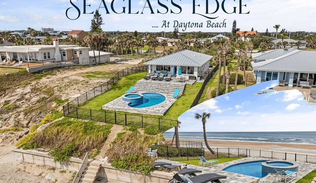 Breathtaking Oceanfront Daytona Beach Pool Home! Views Like Never Seen Before!