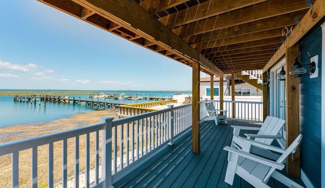 Brigantine Waterfront Vacation Rental w/Grill