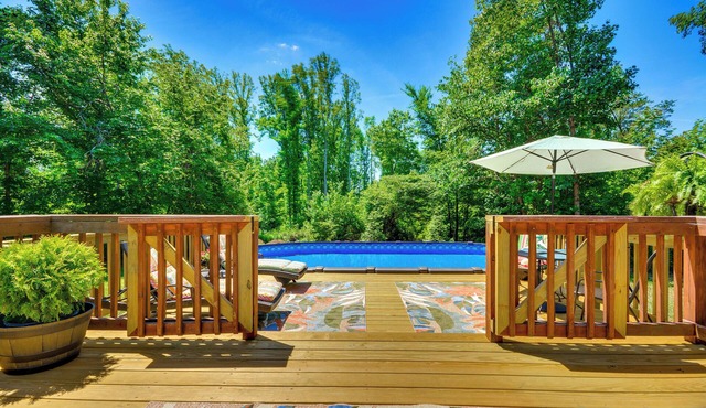Browns Summit Vacation Rental w/Fire Pit!
