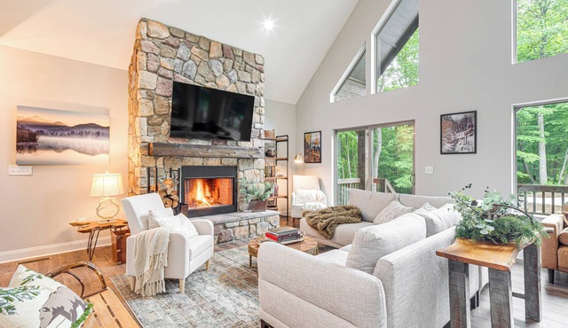 Cabin Rental Near Black Mountain: Fire Pit & Grill