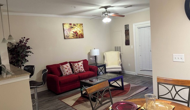 Charming 1-bedroom apartment in phenomenal Charlotte with WiFi, fitness room