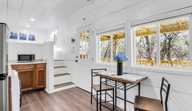 Charming Tiny Home Retreat | Porch Swing, Grill, Stargazing Near Caverns in Bulverde