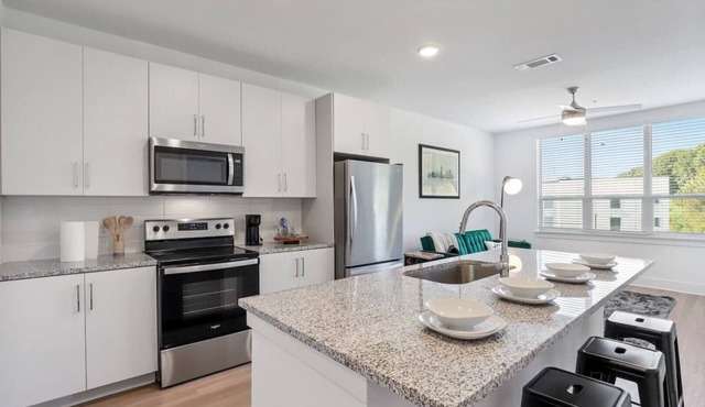 Chic Grant Park 1 BR Apt, Min to ATL Airport