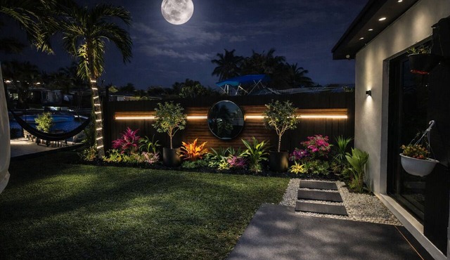 Clean luxury waterfront Villa near HardRock, Beaches, Airport & Restaurant.