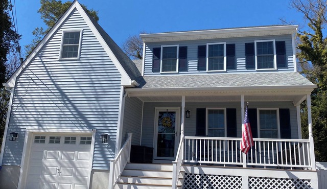 Comfortable, Spacious Home with Pool and One Block to Delaware Bay!