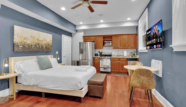 Cozy Studio | Old City | 1Bed |Independence Hall