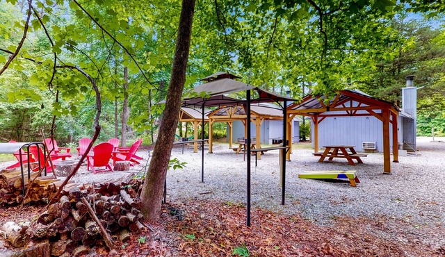 Dog-friendly, cozy cottage retreat w/stunning mountain views & hot tub