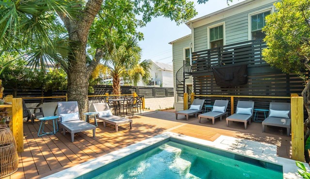 Downtown 3BR with New Private Plunge Pool and Garden