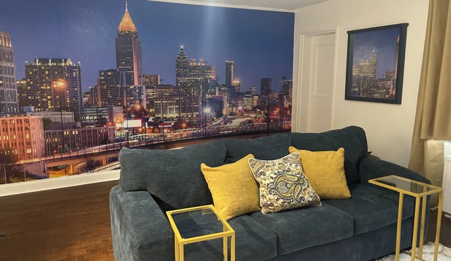 Downtown Atlanta Condo with Patio and Parking Included