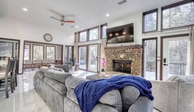 Elegant River Home w/5BRs and 4 BAs! Dog-friendly