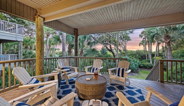 Exclusive Seascape Villa in West Beach Village! Ocean Views- Kiawah Island