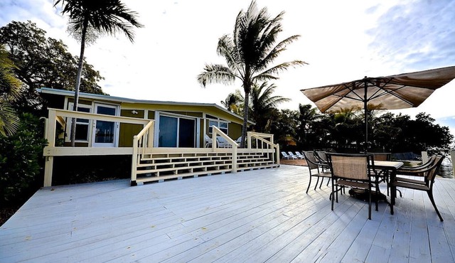 Extraordinary Waterfront Vacation Rental with Private Lagoon Pool in Bay Point, Florida Keys