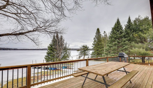 Fish, Float & Ride the Trails! Northwoods Retreat in Pearson