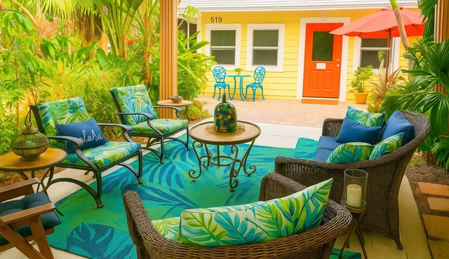 Historical botanical beach house