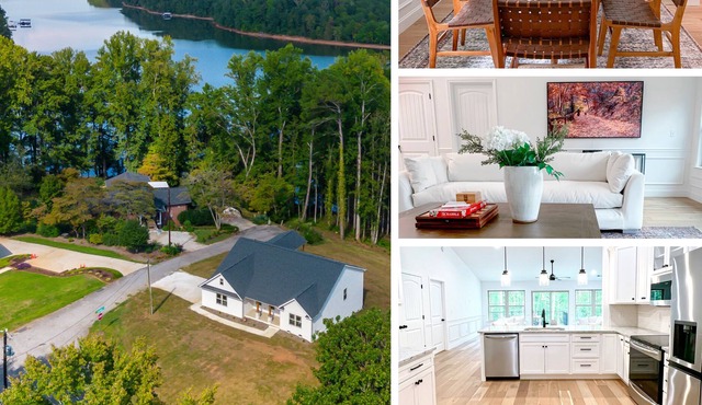 Lake Hartwell Modern Farmhouse near Clemson