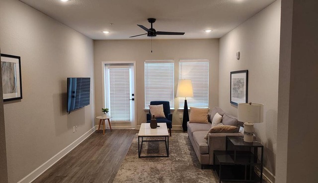 Landing | Chic 2BD, Pool, Gym