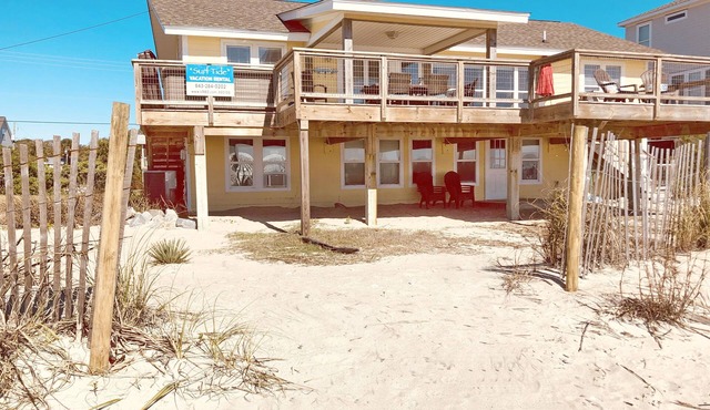 Large Hot Tub! Well maintained, recently updated Oceanfront, 7 BR home, Views!