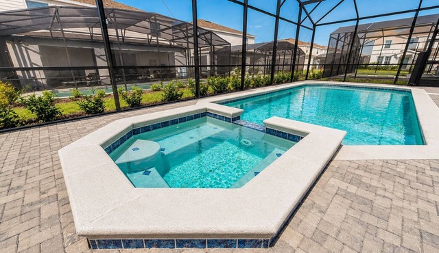 Luxury 8BR Retreat | Private Pool, Spa & Resort Amenities | Near Disney