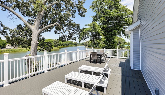 Modern Waterfront Home w/Dock & Views in Deale