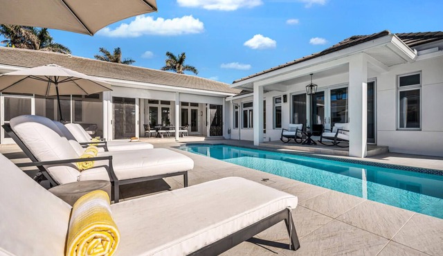 Moorings Single Family Beach Home w/ Private Pool & Southern Exposure