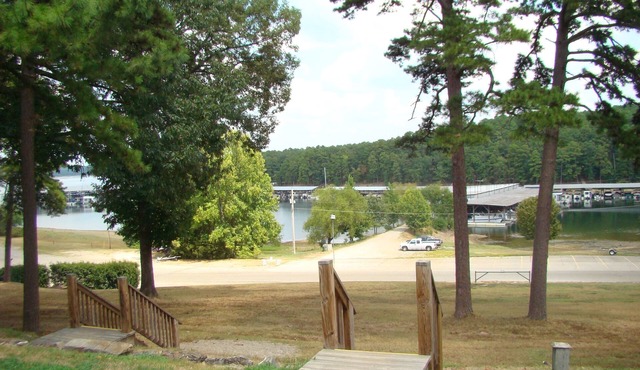 Mountain Harbor Queen Guest Room on Lake Ouachita by RedAwning