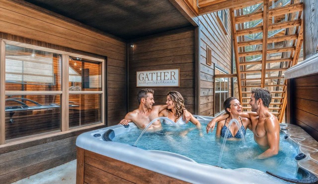 NEW - 1 Location Cabin Pool Hot Tub Arcade HL