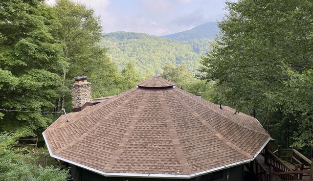 New - Round Chalet Home