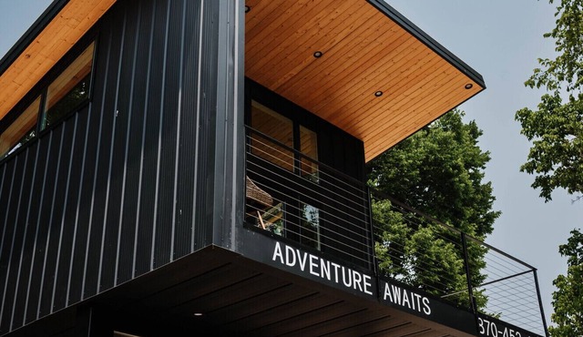 Newly constructed river front loft located only feet away from the banks of the White River