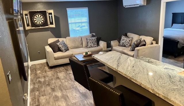 Newly remodeled one bedroom, one bathroom apartment. Pet-friendly!