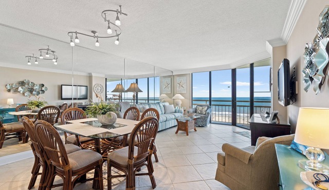 Ocean Creek Tower South 3BR 2Bath Direct Oceanfront. Beach Locker. Pickleball