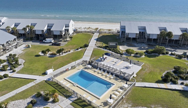 Ocean Mile K-6 ~ Salty Smiles! Offers unobstructed pool front and Gulf views! Newly renovated!