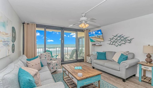 Oceanfront Condo Steps to Beach
