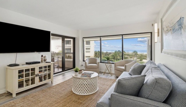 Oceanfront | Private Balcony | 3rd Floor Amelia Surf and Racquet Condo