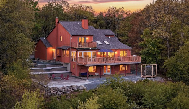 Panoramic Views + Stargazing + Game Room | Near Hickory Run & Ski | Stone Ridge