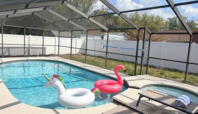 Pool Home Private Pool & Spa Tampa/Brandon