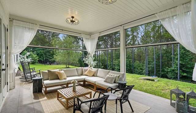 Private Cottage in Ballground with Hot Tub, Fire Pit, Grill & Spa