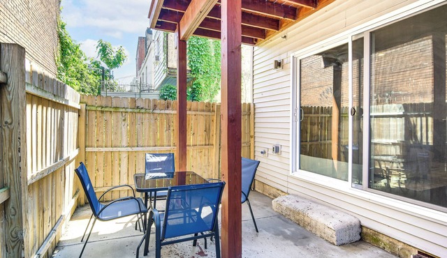 Private Patio! Extended Stay 3 Mi to Center City