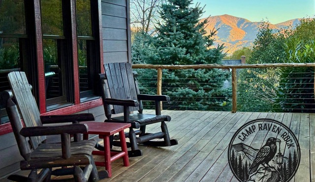 Private + Serene + Mountain Views + Easy Winter Access + Hot Tub + Fire Pit
