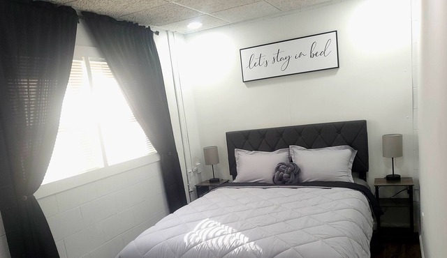 Quiet, woodsy little one bedroom basement apartment