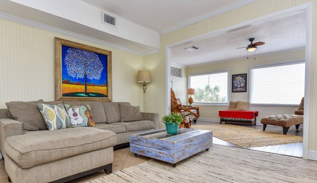 REDFISH Gulf view*** POOL*** steps from the beach on E. Gorrie Dr.