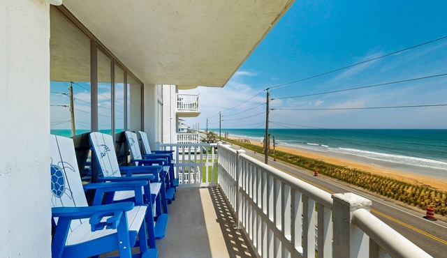 Right on the Shores, Apt 306 | Condo in Flagler Beach with pool & tennis access