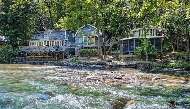 Riverfront Cartecay - Hot Tub - Firepit - Tubing