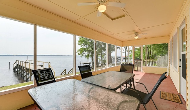 Riverfront Edenton Condo w/Porch & Water Views!