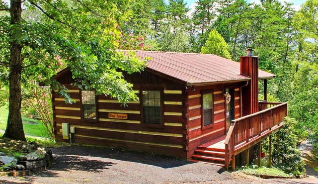 Romantic Getaway in the Smokies-HOT TUB & JACUZZI - Blue Spruce