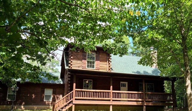 Rustic Cabin Escape for Group Glamping Vacations in De Soto, Missouri