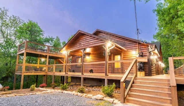 Serene 4BdRm Cabin w Outdoor KIT/FRPLC/Treehouse