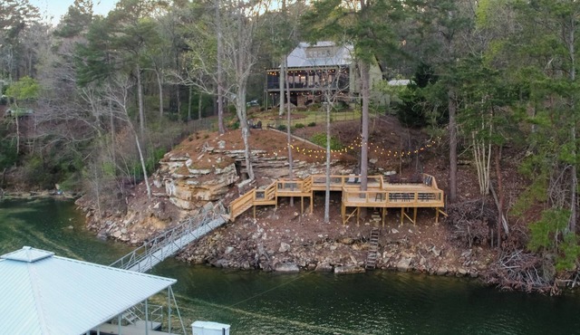 Serenity Rock on Lewis Smith Lake – 4BR, 3BA with Private Dock & MIL Suite
