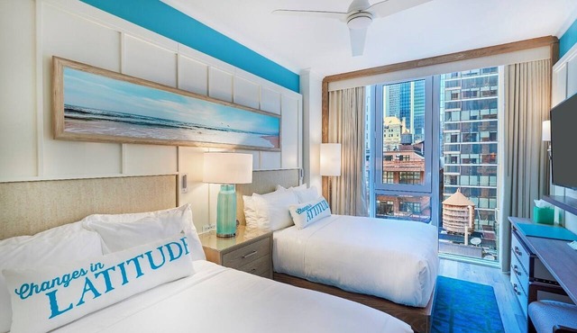 Standard Room Two Double Beds at Margaritaville Resort Times Square