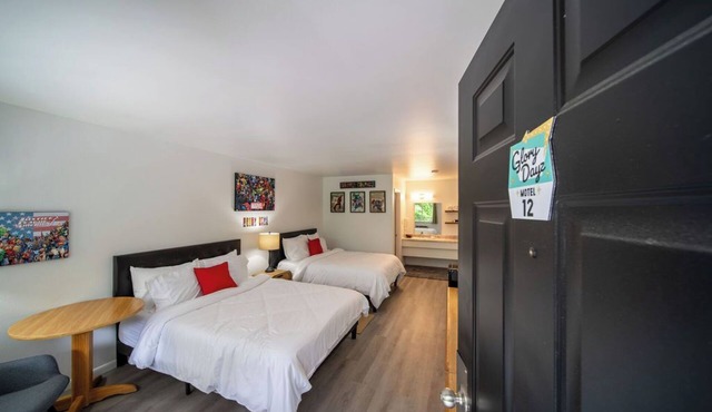 Step into the heroic universe at GloryDayz Motel!