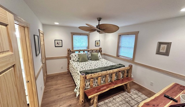 STEPS TO RIVER mountain view peaceful 3BR + loft house in Todd with WiFi and AC